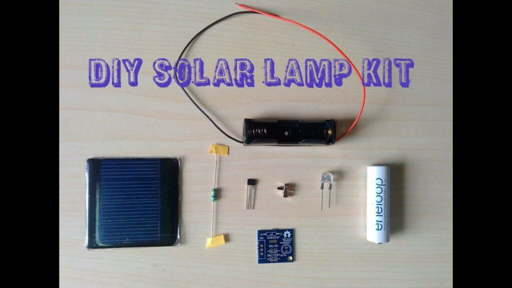 ¿Cómo hacer una Lámpara Solar?